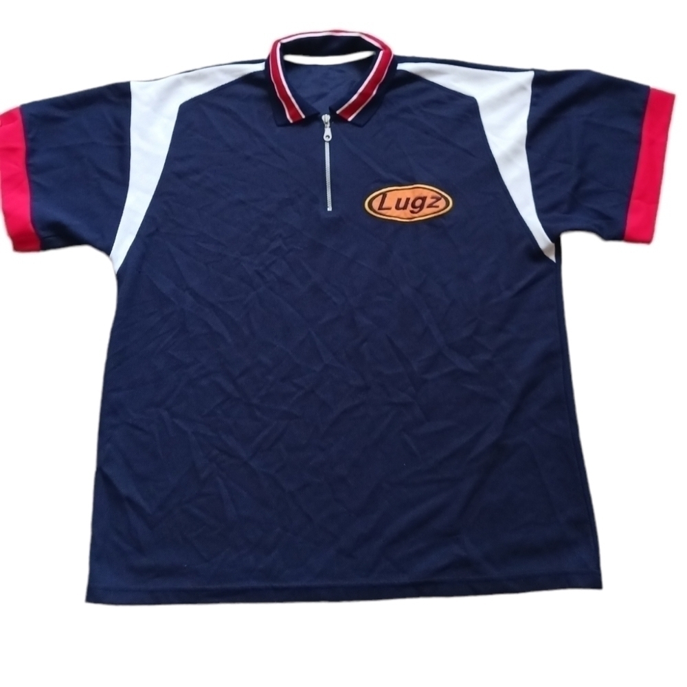 LUGZ Zippered Collar Pollo Type Top